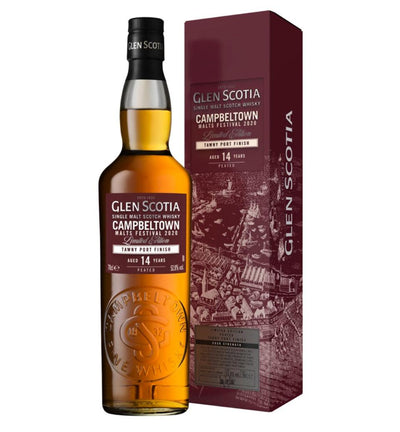 GLEN SCOTIA 14 Year Old Campbeltown Malts Festival 2020 Single Malt Scotch Whisky 70cl 52.8%