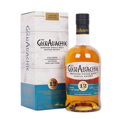 GLENALLACHIE 12 Year Old Sauternes Wine Finish Series Speyside Single Malt Scotch Whisky70cl 48% glenallichie
