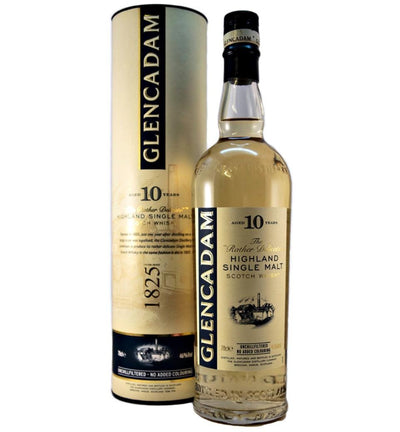 GLENCADAM 10 Year Old Highland Single Malt Scotch Whisky 70cl 46% - highlandwhiskyshop