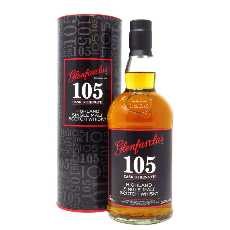 GLENFARCLAS 105 Cask Strength Speyside Single Malt Scotch Whisky 70cl 60%