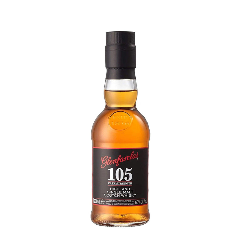 GLENFARCLAS 105 Cask Strength Speyside Single Malt Scotch Whisky 20cl 60% - NO TUBE