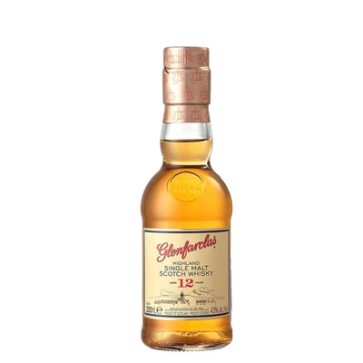 GLENFARCLAS 12 Year Old Speyside Single Malt Scotch Whisky 20cl 43% - NO TUBE