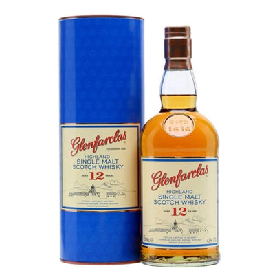 GLENFARCLAS 12 Year Old Speyside Single Malt Scotch Whisky 70cl 43%