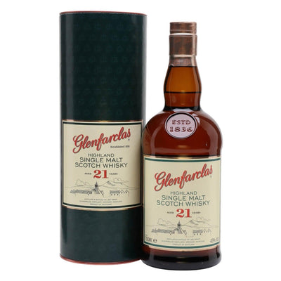 GLENFARCLAS 21 Year Old Speyside Single Malt Scotch Whisky 70cl 43%