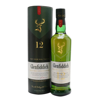 GLENFIDDICH 12 Year Old Speyside Single Malt Scotch Whisky 70cl 40%