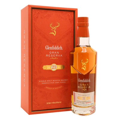 GLENFIDDICH Gran Reserva 21 Year Old Speyside Single Malt Scotch Whisky 70cl 40%