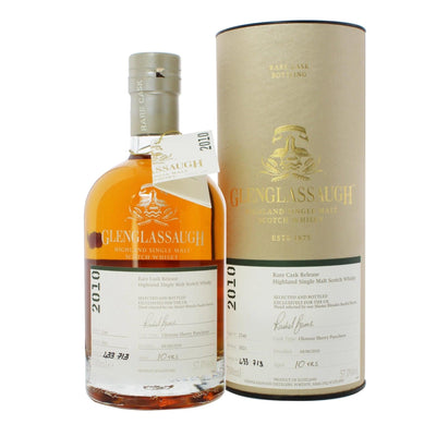 GLENGLASSAUGH 10 Year Old Rare Cask Release #2140 Highland Single Malt Scotch Whisky 70cl 57%