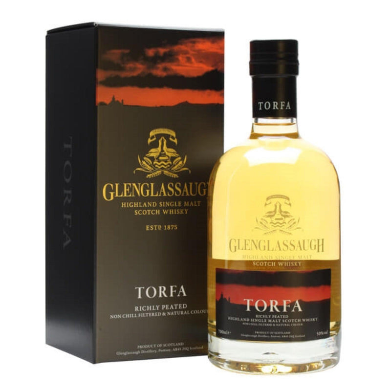 GLENGLASSAUGH Torfa Highland Single Malt Scotch Whisky 70cl 50%