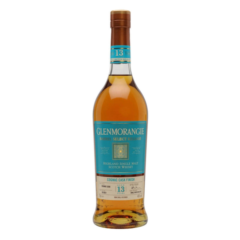 GLENMORANGIE 13 Year Old Cognac Finish  Highland Single Malt Scotch Whisky 70cl 46%