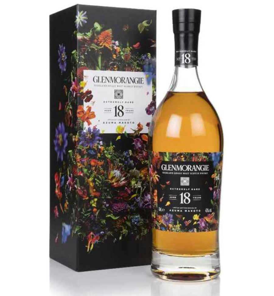 GLENMORANGIE 18 Year Old Extremely Rare Azuma Makoto Highland Single Malt Scotch Whisky 70cl 43%