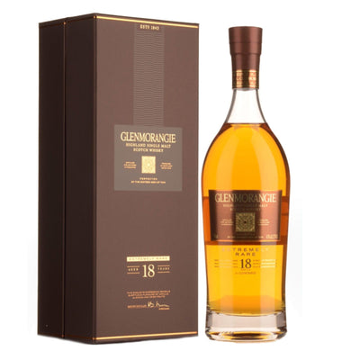 GLENMORANGIE 18 Year Old Highland Single Malt Scotch Whisky 70cl 43%