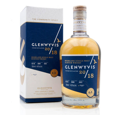 GLENWYVIS 2018 Vintage Highland Single Malt Scotch Whisky 70cl 46.5%