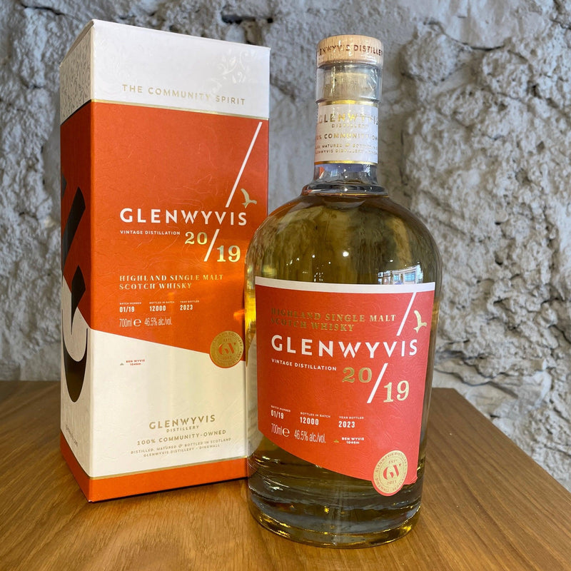 GLENWYVIS 2019 Vintage Highland Single Malt Scotch Whisky 70cl 46.5%