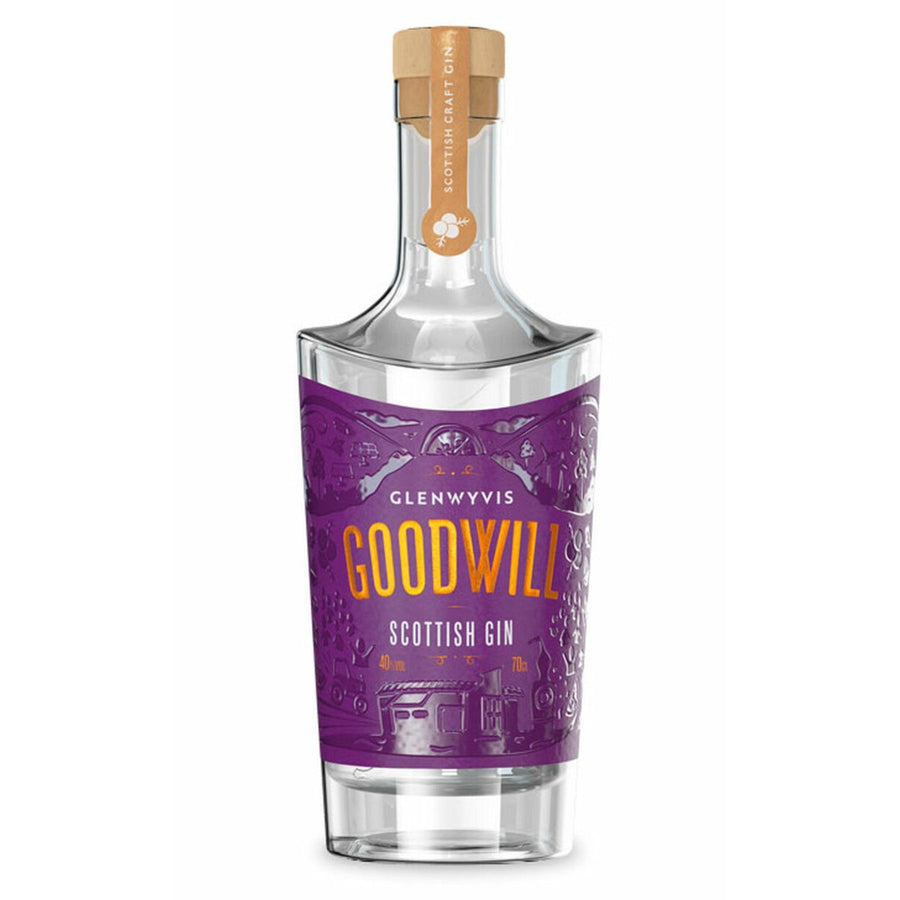 GLENWYVIS GoodWill Premium Scottish Craft Gin 70cl %40