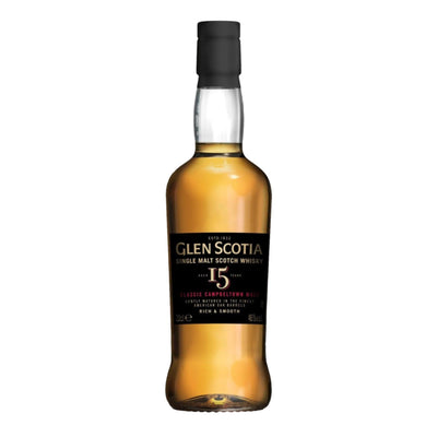 GLEN SCOTIA 15 Year Old Campbeltown Single Malt Scotch Whisky 20cl 46%
