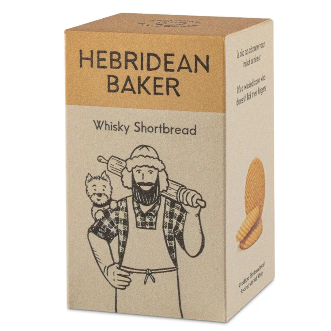 HEBRIDEAN BAKER Whisky Shortbread 150g Carton Box