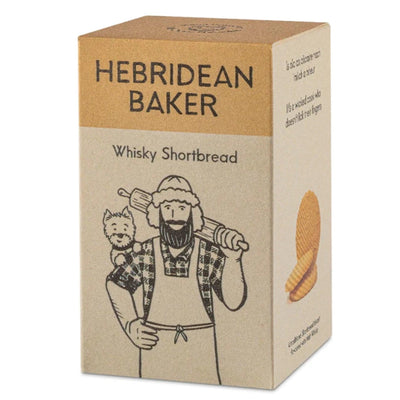 HEBRIDEAN BAKER Whisky Shortbread 150g Carton Box