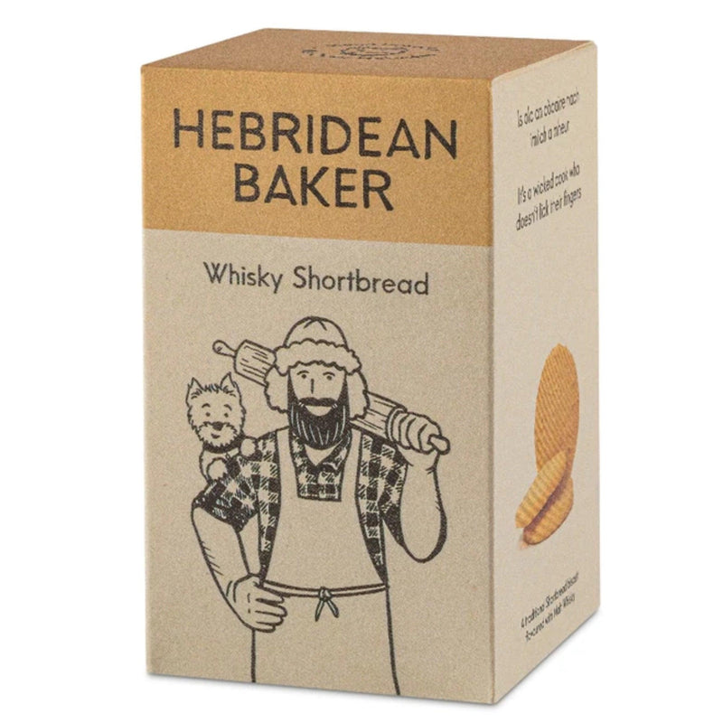 HEBRIDEAN BAKER Whisky Shortbread 150g Carton Box