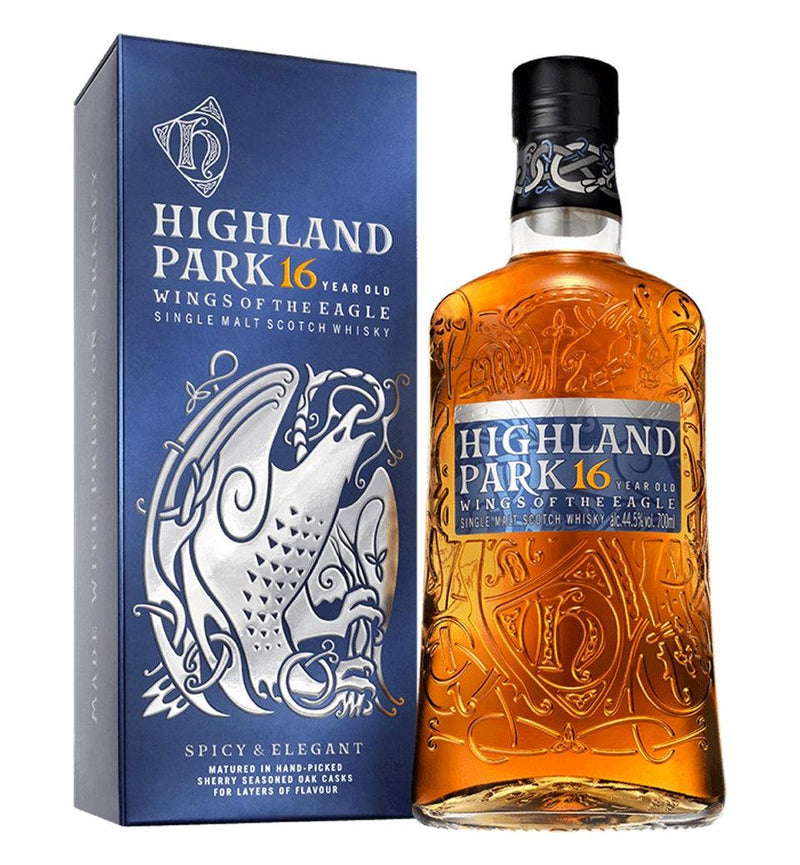 HIGHLAND PARK 16 Year Old Wings of the Eagle Single Malt Scotch Whisky 70cl 44.5%