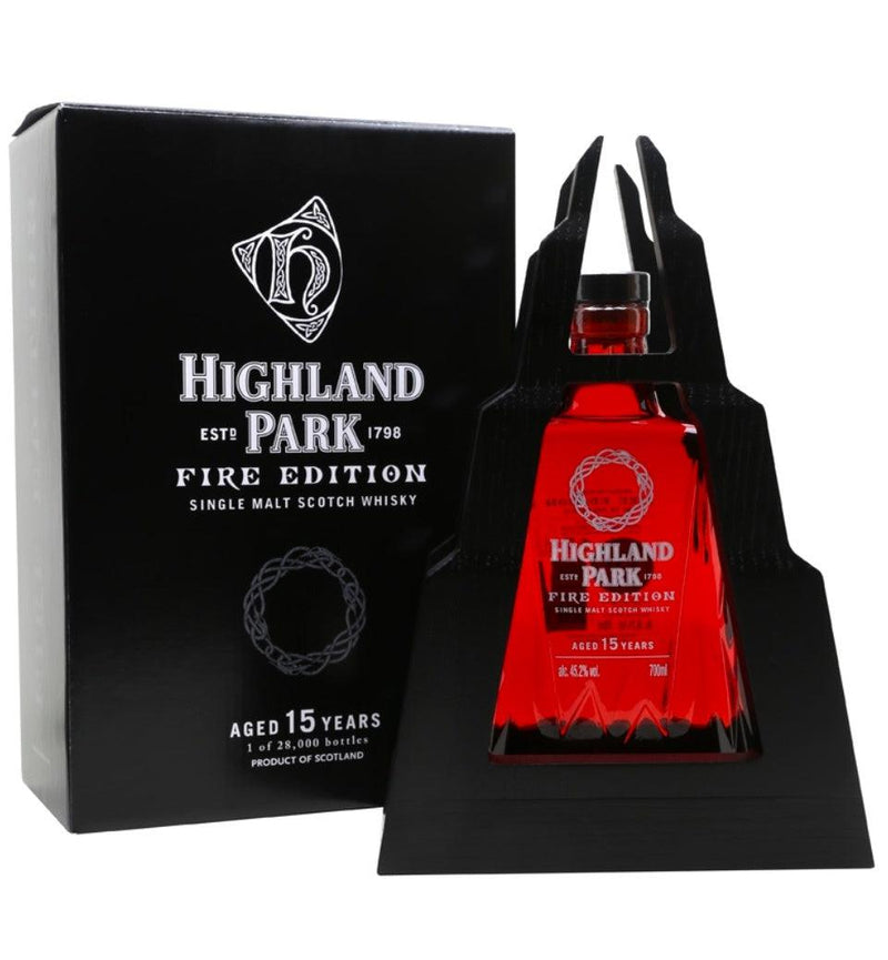 HIGHLAND PARK Fire Edition 15 Year Old Single Malt Scotch Whisky 70cl 45.2% - highlandwhiskyshop