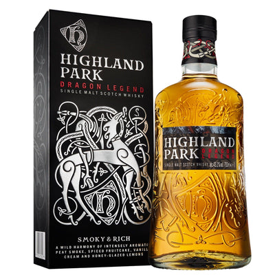 HIGHLAND PARK Dragon Legend Single Malt Scotch Whisky 70cl 43.1%