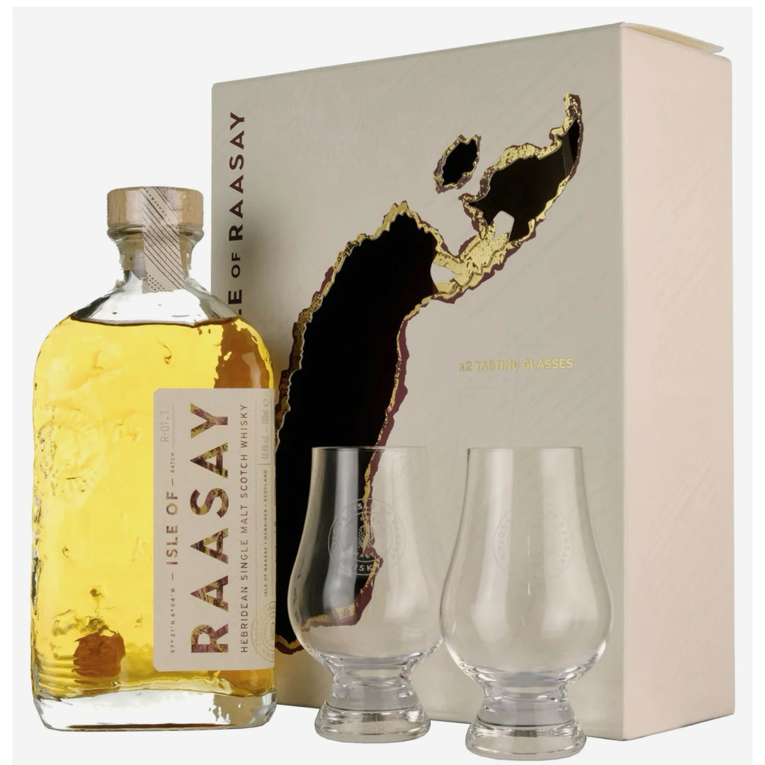 ISLE OF RAASAY Batch 4 (R-02.1) Single Malt Scotch Whisky 70cl 46.4% GIFT PACK