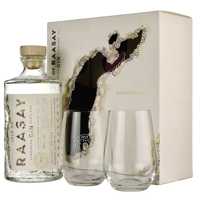 ISLE OF RAASAY Hebridean Gin 70cl 46% GIFT PACK