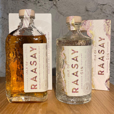 ISLE OF RAASAY (R-02.1) Single Malt Scotch Whisky + Hebridean Gin Bundle