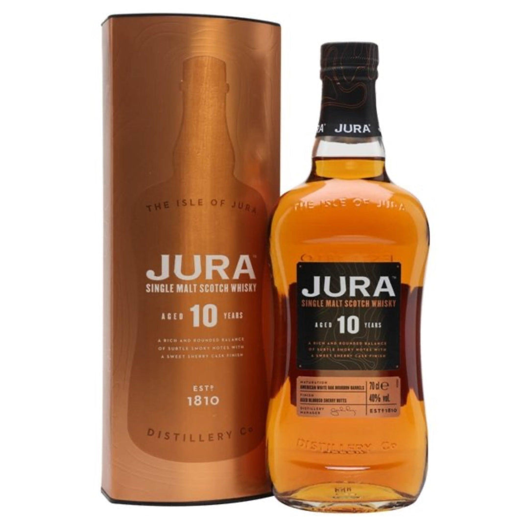 JURA 10 Year Old Single Malt Scotch Whisky 70cl 40%