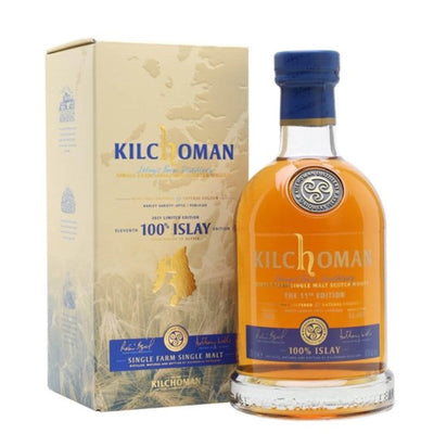 KILCHOMAN 100% Islay 11th Edition Single Malt Scotch Whisky 70cl 50%