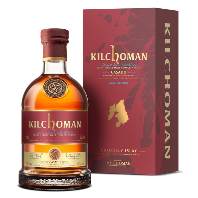 KILCHOMAN Casado 2022 Islay Single Malt Scotch Whisky 70cl 46%