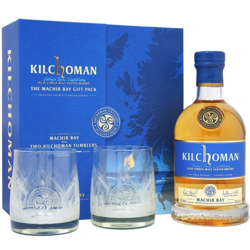 KILCHOMAN Machir Bay Islay Single Malt Scotch Whisky 70cl 46% GIFT PACK
