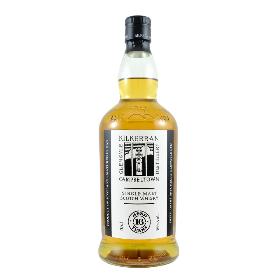 KILKERRAN 16 Year Old Campbeltown Single Malt Scotch Whisky 70cl 46%