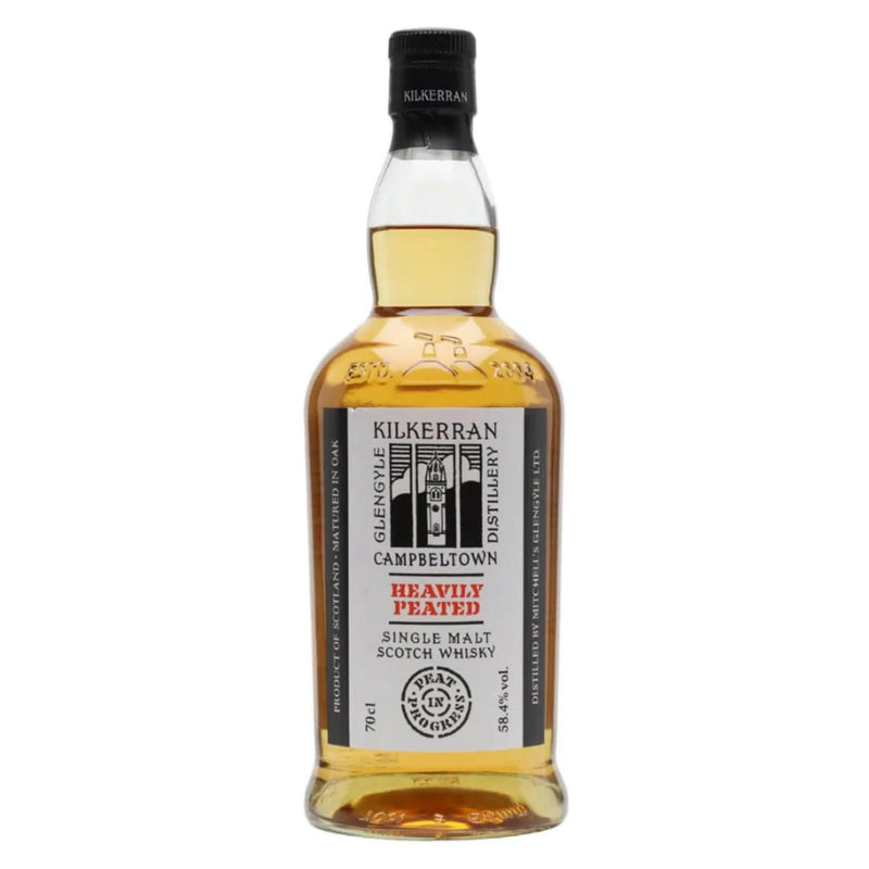 KILKERRAN Heavily Peated Batch 8 Campbeltown Single Malt Scotch Whisky 70cl 58.4%