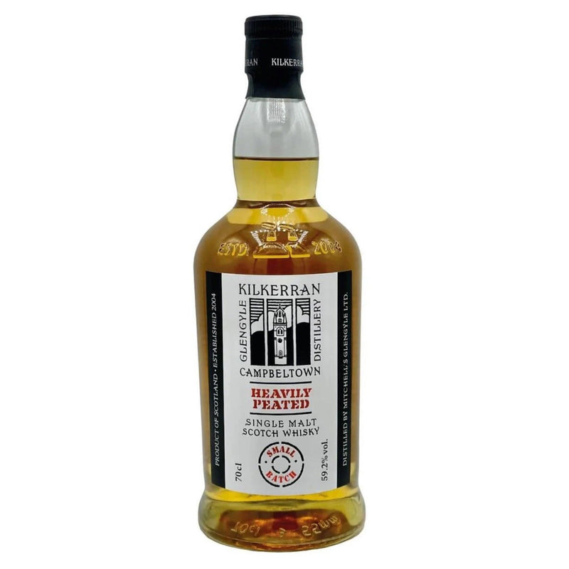 KILKERRAN Heavily Peated Batch 9 Campbeltown Single Malt Scotch Whisky 70cl 59.2%