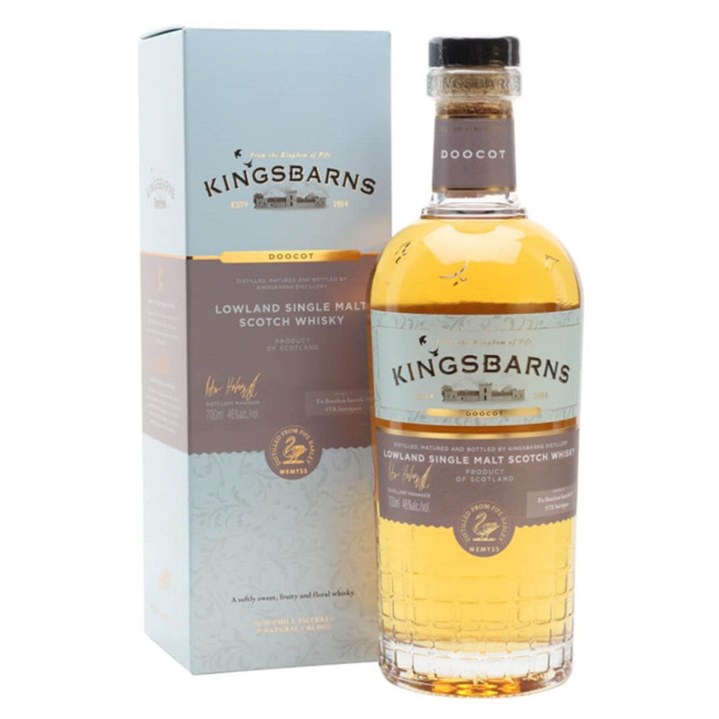 KINGSBARNS Doocot Lowland Single Malt Scotch Whisky 70cl 46%