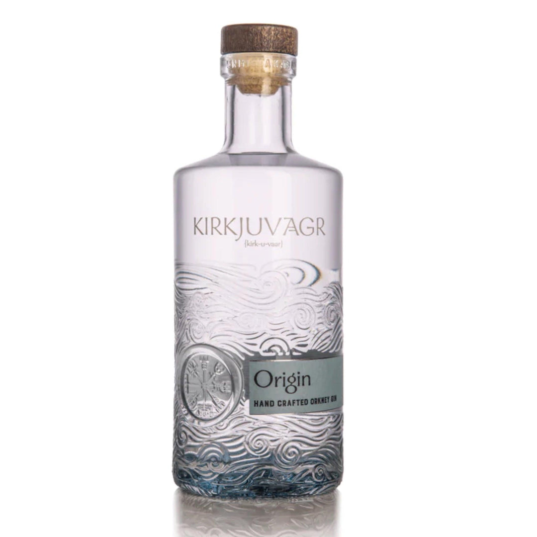 KIRKJUVAGR Origin Hand Crafted Orkney Gin 70cl 43%