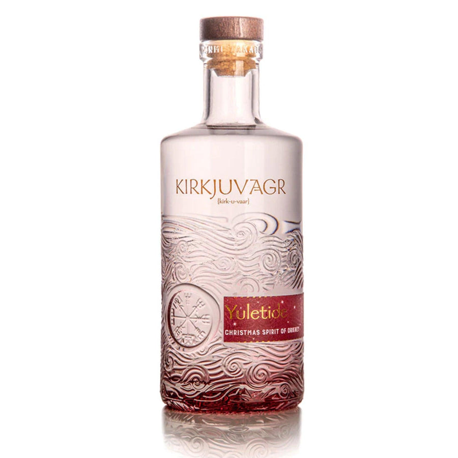 KIRKJUVAGR Yuletide Christmas Spirit of Orkney Gin 70cl 40%