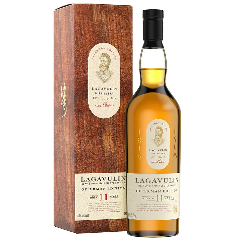 LAGAVULIN 11 Year Old Offerman Edition Distillery Exclusive Islay Single Malt Scotch Whisky 70cl 46%