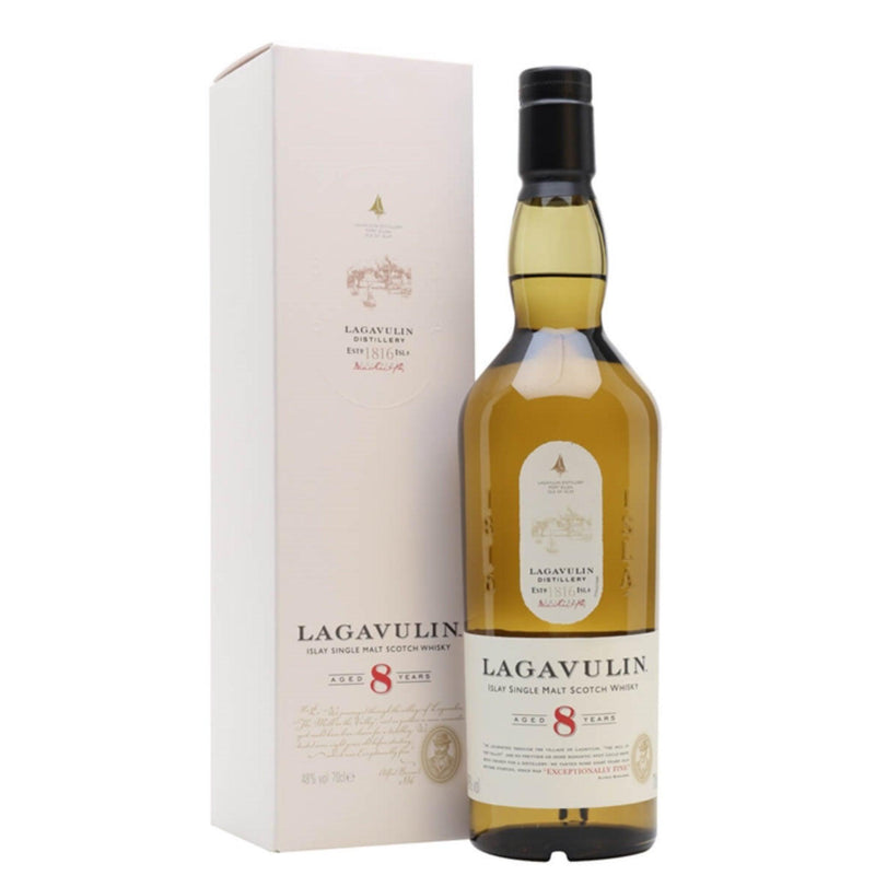 LAGAVULIN 8 Year Old Islay Single Malt Scotch Whisky 70cl 48%
