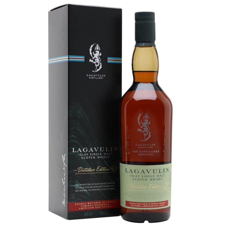 LAGAVULIN The Distillers Edition Double Matured Islay Single Malt Scotch Whisky 70cl 43%