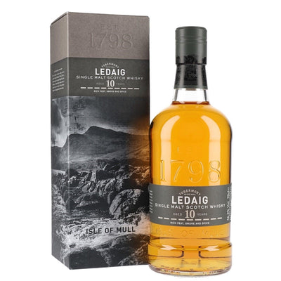 LEDAIG 10 Year Old Single Malt Scotch Whisky 70cl 46.3%