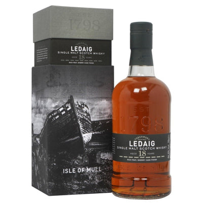 LEDAIG 18 Year Old Single Malt Scotch Whisky 70cl 46.3%