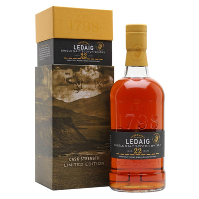 LEDAIG 1999 22 Year Old PX Cask Matured Single Malt Scotch Whisky 70cl 55.6%