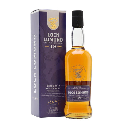 LOCH LOMOND 18 Year Old Highland Single Malt Scotch Whisky 20cl 46%
