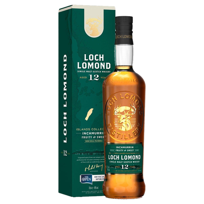 LOCH LOMOND Inchmurrin 12 Year Old Highland Single Malt Scotch Whisky 70cl 46%