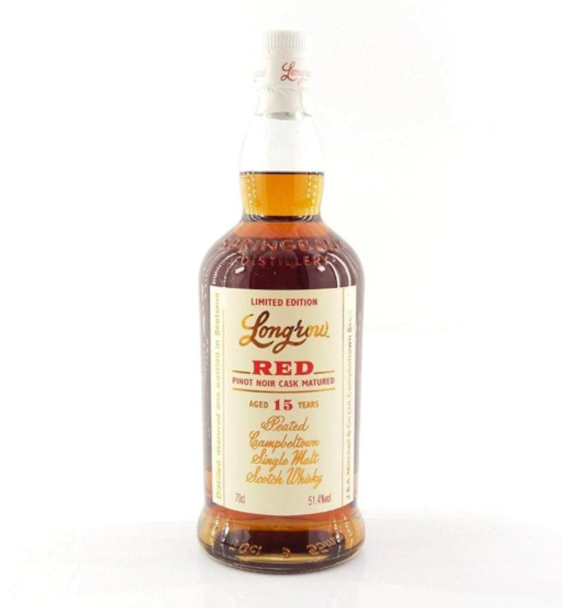 LONGROW Red 15 Year Old Campbeltown Single Malt Scotch Whisky 70cl 51.4%