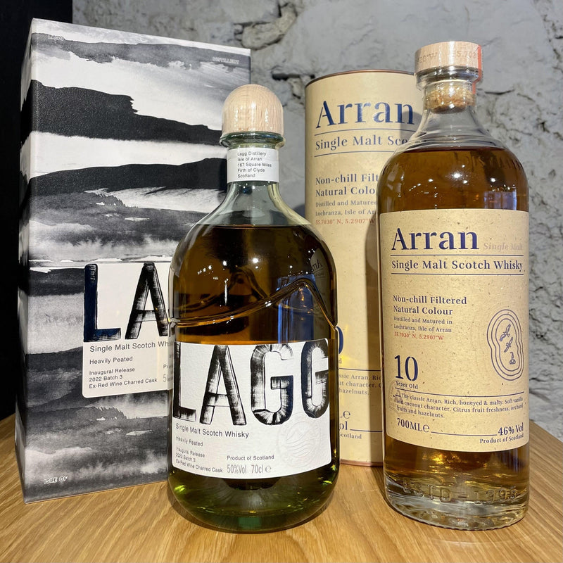 LAGG Inaugural Release (Batch 3) Ex-Rioja + ARRAN 10 Year Old Bundle