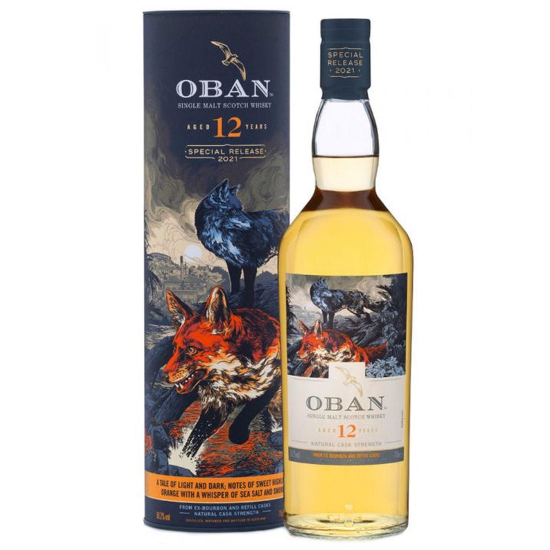 OBAN 12 Year Old Special Release 2021 Highland Single Malt Scotch Whisky 70cl 56.2%