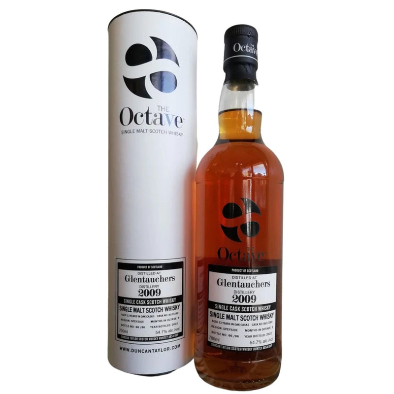 OCTAVE Glentauchers Distillery 2009 13 Year Old Speyside Single Malt Scotch Whisky 70cl 54.7%